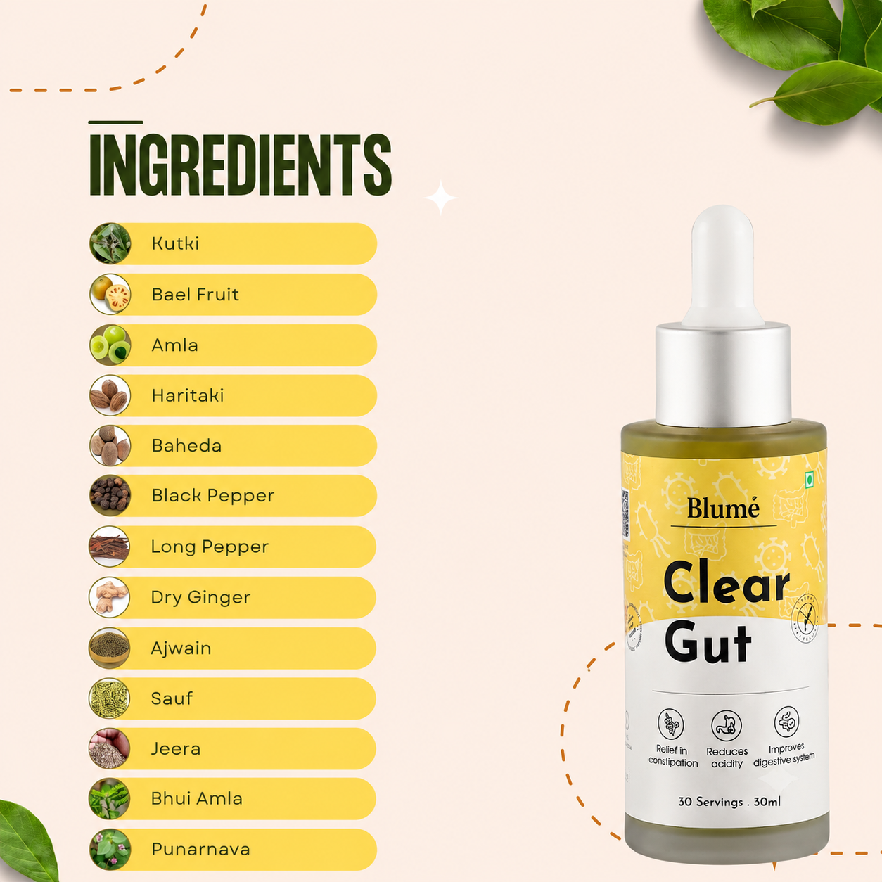 Clear Gut Drops | For Gut Health
